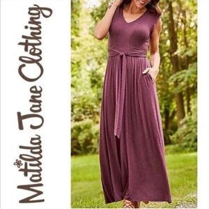 Matilda Jane Chasing Waterfalls Maxi Dress S preppy